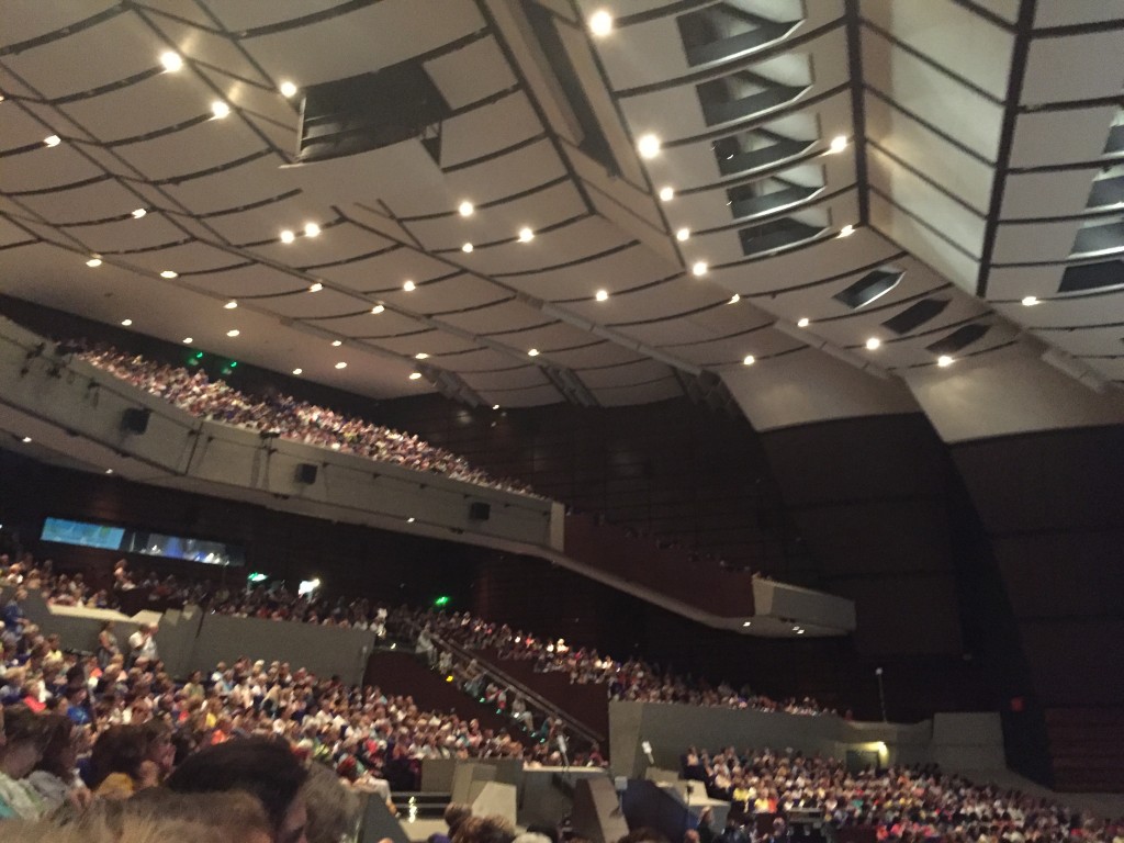 The 2016 convention center filled to the top with Zontians from all over the world. 
