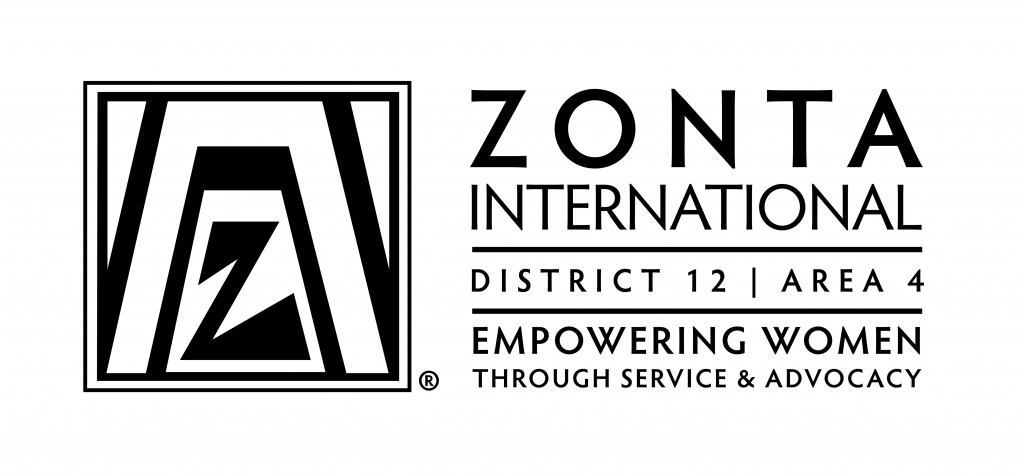 Zonta District12_Area4_Logo_Horizontal_BW